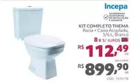 Oferta de Incepa - Kit Completo Thema por R$899,9 em Telhanorte