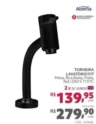 Oferta de Alterna - Torneira Lavatório Fit por R$279,9 em Telhanorte