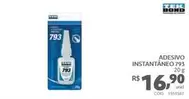 Oferta de Tek Bond - Adesivo Instantáneo 793  por R$16,9 em Telhanorte