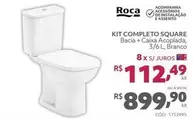 Oferta de Roca - Kit Completo Square por R$899,9 em Telhanorte