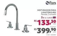 Oferta de Fani - Misturador Para Lavatorio Iris por R$399,9 em Telhanorte