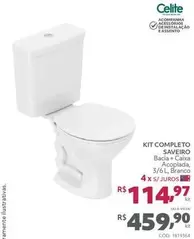 Oferta de Celite - Kit Completo Saveiro por R$459,9 em Telhanorte