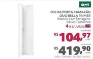 Oferta de Vert - Folha Porta Camarão Duo Bella Primer por R$419,9 em Telhanorte