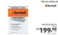 Oferta de Suvinil - Massa AcrilIca por R$199,9 em Telhanorte