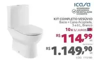 Oferta de Icasa - Kit Completo Vesuvio por R$1149,9 em Telhanorte