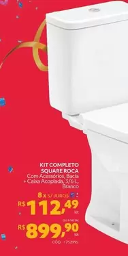 Oferta de Roca - Kit Completo Square  por R$899,9 em Telhanorte