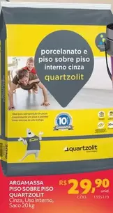 Oferta de Quartzolit - Arganossa Piso Sobre Piso por R$29,9 em Telhanorte