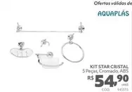 Oferta de Aquaplas - Kit Star Cristal por R$54,9 em Telhanorte