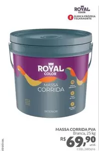 Oferta de Royal - Massa Corrida Pva por R$69,9 em Telhanorte