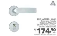 Oferta de Aliança - Fechadura Home por R$174,9 em Telhanorte