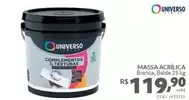 Oferta de Universo - Massa Acrílica por R$119,9 em Telhanorte