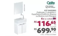 Oferta de Celite - Kit Saveiro por R$699,9 em Telhanorte