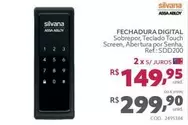 Oferta de Silvana - Fechadura Digital por R$299,9 em Telhanorte