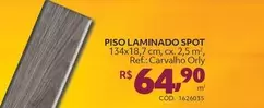 Oferta de Piso Laminado Spot por R$64,9 em Tumelero