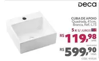 Oferta de Deca - Cuba De Apoio por R$119,98 em Tumelero