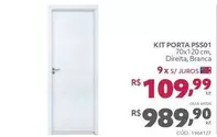 Oferta de Kit Porta PSS01 por R$109,99 em Tumelero