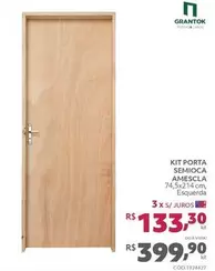 Oferta de Grantok - Kit Porta Semioca Amescla por R$133,3 em Tumelero