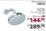 Oferta de Deca - Chuveiro Flex 1955 por R$144,95 em Tumelero