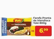 Oferta de Yoki - Farofa Pronta De Mandioca por R$6,99 em Tonin Superatacado