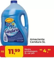 Oferta de Candura - Amaciante por R$11,99 em Tonin Superatacado