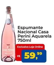 Oferta de Aquarela - Espumante Nacional Casa Perini por R$59,99 em Tonin Superatacado