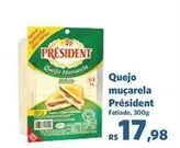 Oferta de Quejo Muçarela por R$17,98 em Sam's Club