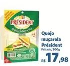 Oferta de Quejo Muçarela por R$17,98 em Sam's Club