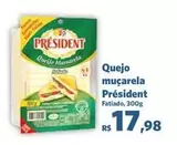 Oferta de President - Quejo Muçarela por R$17,98 em Sam's Club