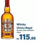 Oferta de Chivas Regal - Whisky por R$115,88 em Sam's Club