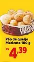 Oferta de Maricota - Pão De Queijo por R$4,39 em Mini Extra