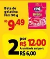 Oferta de De   - Bala De Gelatina por R$9,49 em Mini Extra