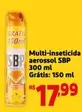 Oferta de SBP - Multi-inseticida Aerossol por R$17,99 em Mini Extra