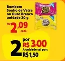 Oferta de Sonho - Bombom por R$2,09 em Mini Extra