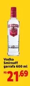 Oferta de Smirnoff - Vodka por R$21,69 em Mini Extra