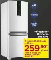 Oferta de Brastemp - Refrigerador por R$259,9 em Carrefour