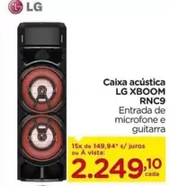 Oferta de LG - Caixa Acústica Xboom Rnc9 por R$2249,1 em Carrefour