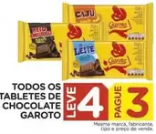 Oferta de Garoto - Todos Os Tabletes De Chocolate em Carrefour