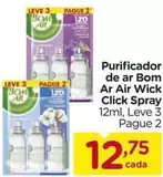 Oferta de Leve - Purificador De Ar Air Wick por R$12,75 em Carrefour