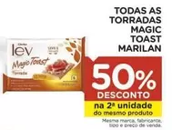 Oferta de Marilan - Todas As Torradas Magic Toast em Carrefour