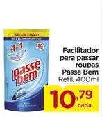 Oferta de Bem Brasil - Facilitador Para Passar Roupas por R$10,79 em Carrefour