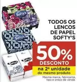 Oferta de Softy´s - Todos Os Lencos De Papel em Carrefour