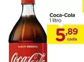 Oferta de Coca-Cola - 1 litro por R$5,89 em Carrefour