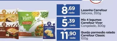 Oferta de Carrefour - Lasanha por R$8,69 em Carrefour