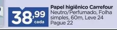 Oferta de Carrefour - Papel Higiênico por R$38,99 em Carrefour