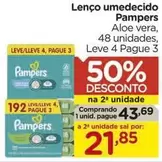 Oferta de Pampers - Lenço Umedecido por R$43,69 em Carrefour