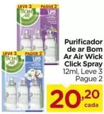 Oferta de Air Wick - Purificador De Ar por R$20,2 em Carrefour