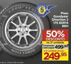 Oferta de GoodYear - Pneu por R$499,9 em Carrefour