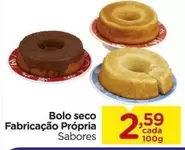 Oferta de Sabores - Bolo Seco por R$2,59 em Carrefour