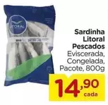 Oferta de Litoral - Sardinha por R$14,9 em Carrefour