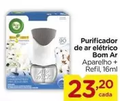 Oferta de Bom Ar -  Purificador De Ar Elétrico por R$23,2 em Carrefour